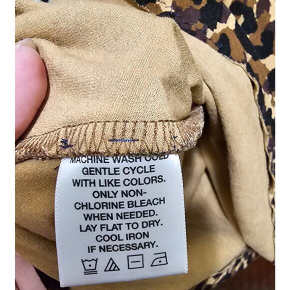 Kate Hill Woman Sleeveless Animal Print Dress 1X - Picture 4 of 8